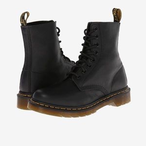 Doc Martens 1940 Pascal Virgina Black Boots - US size 7, UK 38
